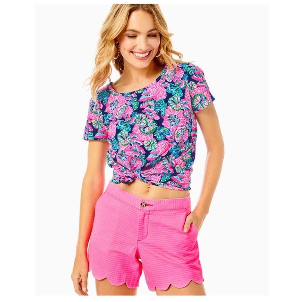Lilly‎ Pulitzer Pink Buttercup Shorts, Women’s Size 2